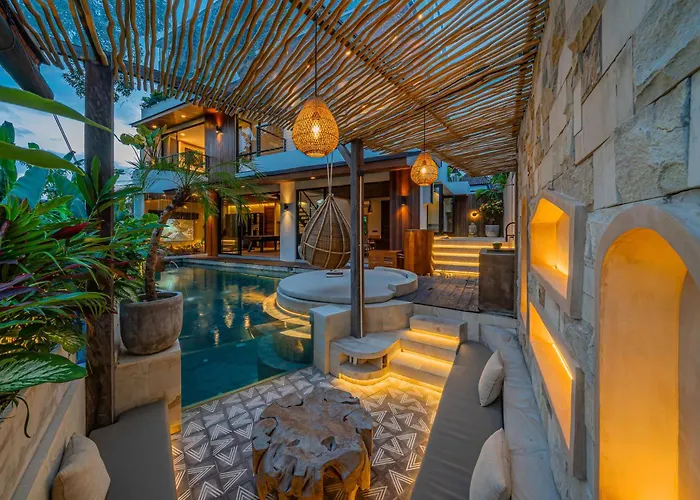 The Banyan - Luxe 2br With Hot Tub & Ice Bath Canggu (Bali)