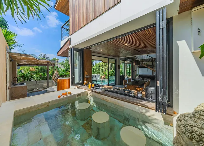 Villa The Banyan - Luxe 2br With Hot Tub & Ice Bath