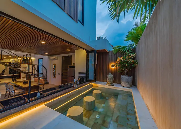 The Banyan - Luxe 2br With Hot Tub & Ice Bath Villa Canggu (Bali)