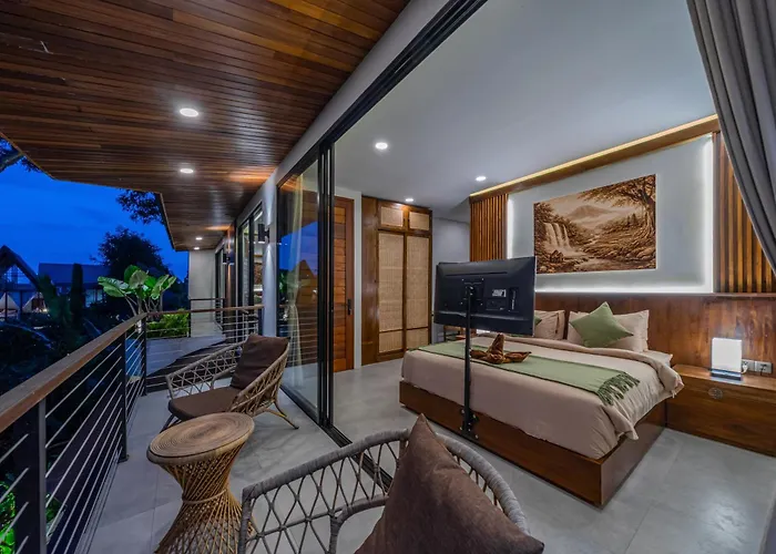 Villa The Banyan - Luxe 2br With Hot Tub & Ice Bath Canggu (Bali)