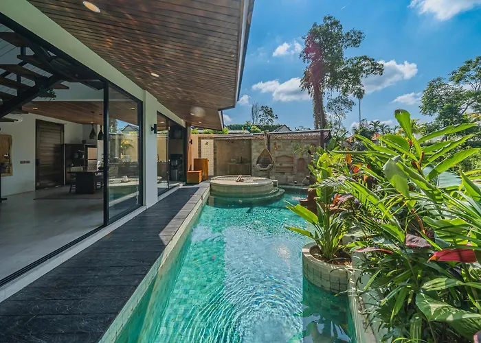 The Banyan - Luxe 2br With Hot Tub & Ice Bath Villa Canggu (Bali)