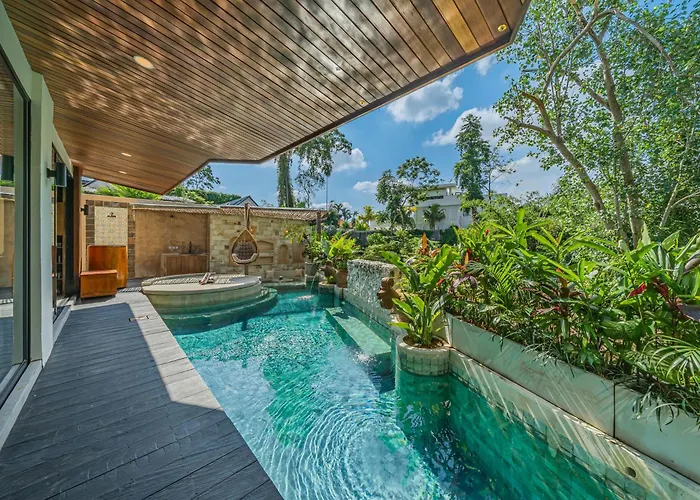 The Banyan - Luxe 2br With Hot Tub & Ice Bath Villa Canggu (Bali)