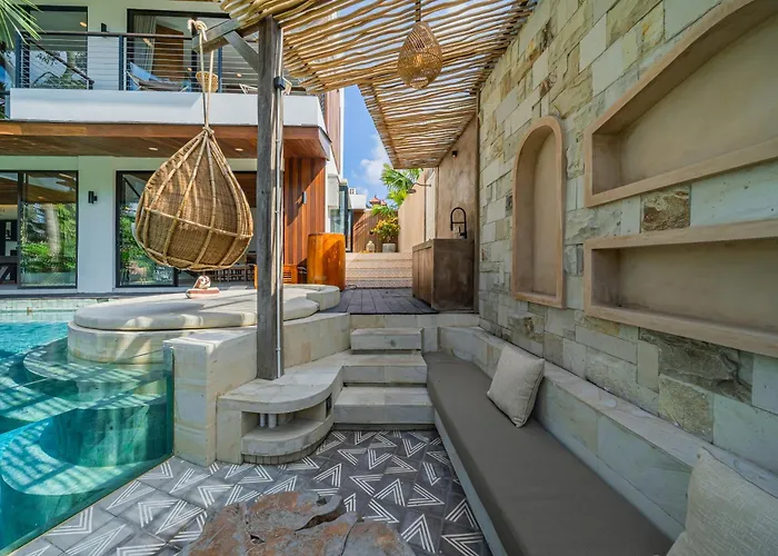 The Banyan - Luxe 2br With Hot Tub & Ice Bath Villa Canggu (Bali)
