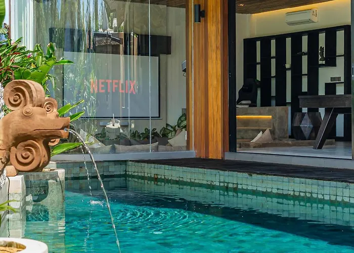 Villa The Banyan - Luxe 2br With Hot Tub & Ice Bath Canggu (Bali)